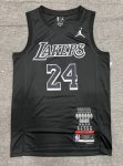 NBA 24 Kobe Bryant Lakers MVP Maillot noir imprimé